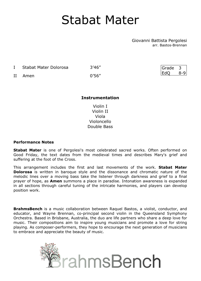 Stabat Mater preview page 1