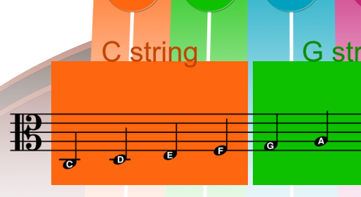 Viola Fingering Chart preview page 2